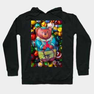 Bear Tin With Colorful Marbles Hoodie